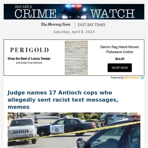 Judge names 17 Antioch cops who allegedly sent racist text messages, memes